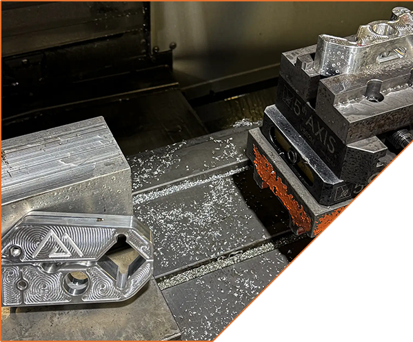 CNC-Machined Anodized Aluminum