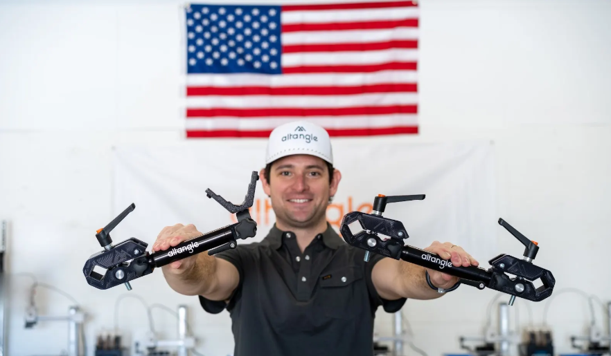 Altangle CEO holding Connect Pro